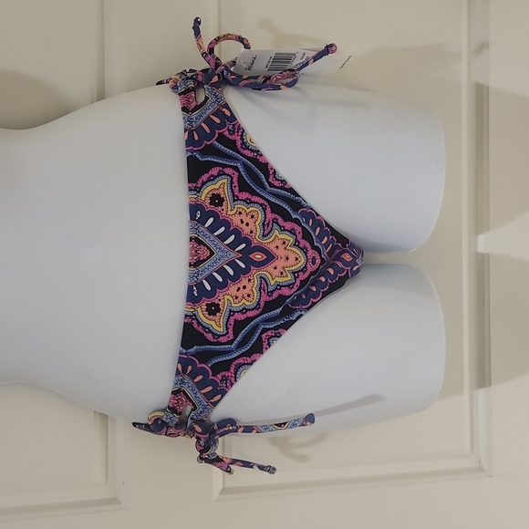 Nepal Nights Printed Side-Tie Bikini Bottom - Picture 2 of 7